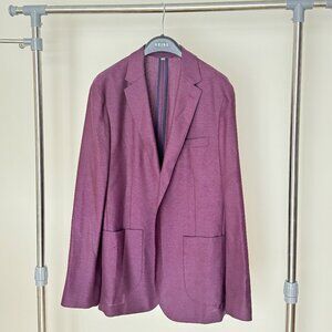 Bonobos Sport Coat 40R Red Burgundy Vitale Barberis Blazer Unstructured